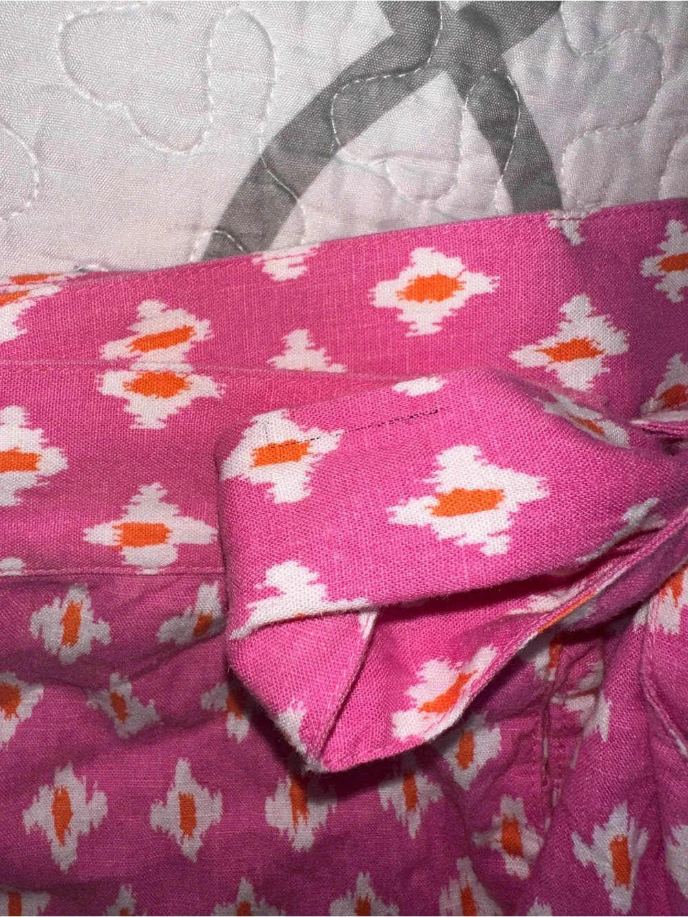 Aerie Pink Pattern Wrap Skirt Women’s Size Small